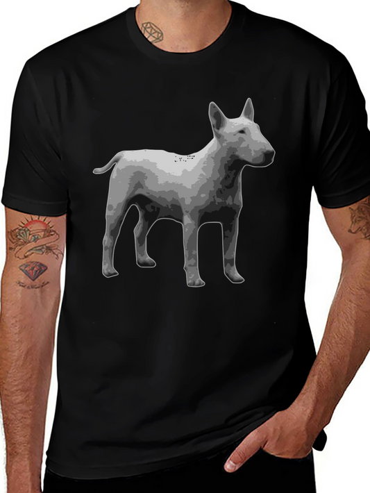 Cool Dog Graphic Tee - Black