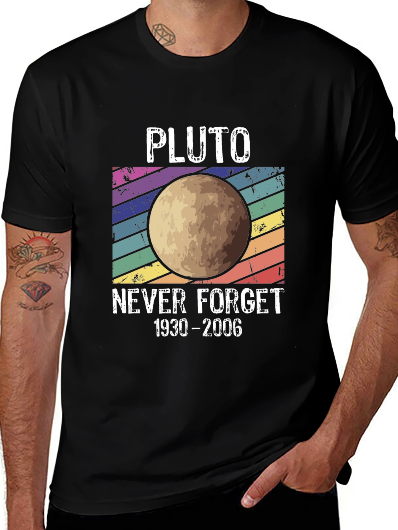 Pluto Never Forget T-Shirt