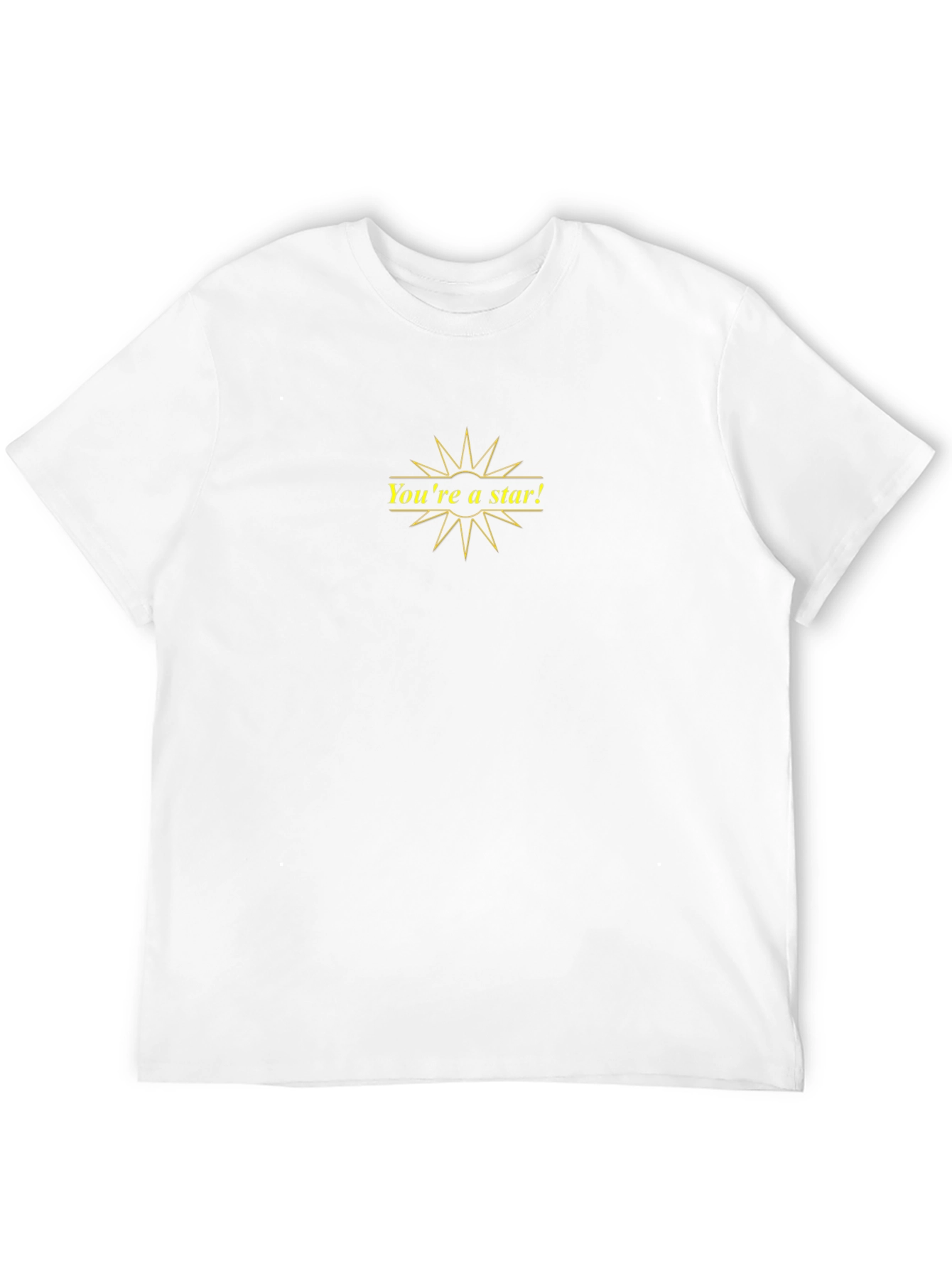 Youre a Star Graphic Black T-Shirt