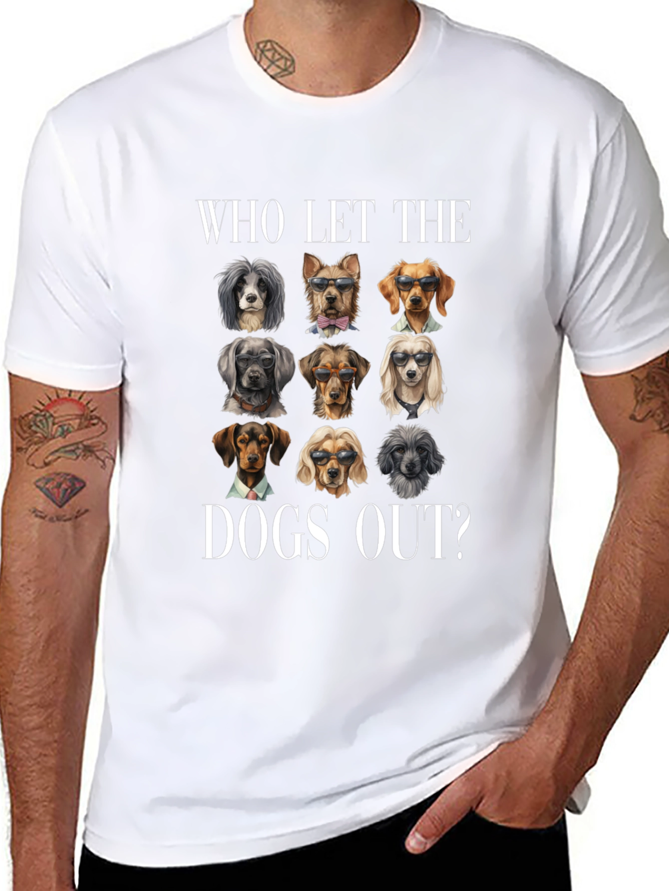Who Let The Dogs Out? Graphic Tee