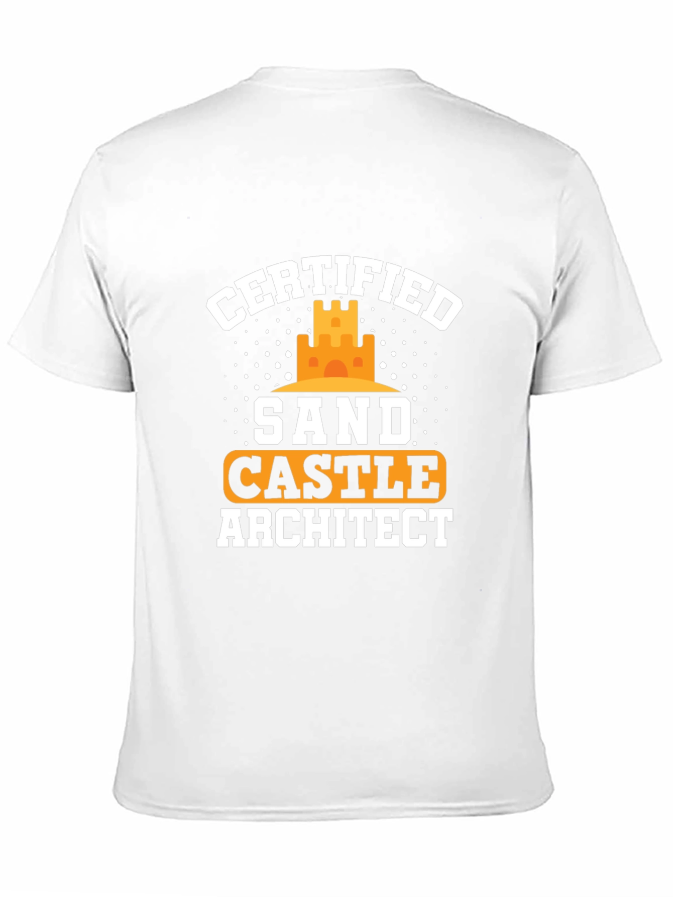 Certified Sandcastle Architect Graphic Tee