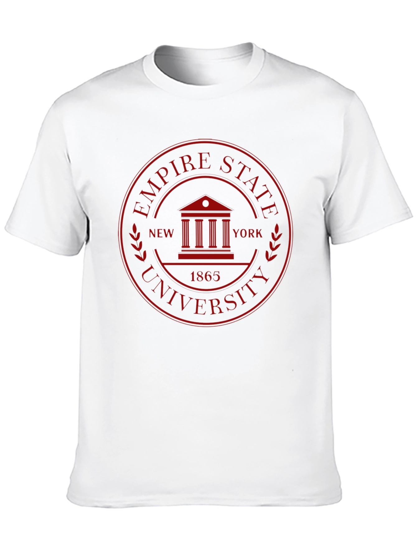 Empire State University Graphic Tee - Classic Black T-Shirt