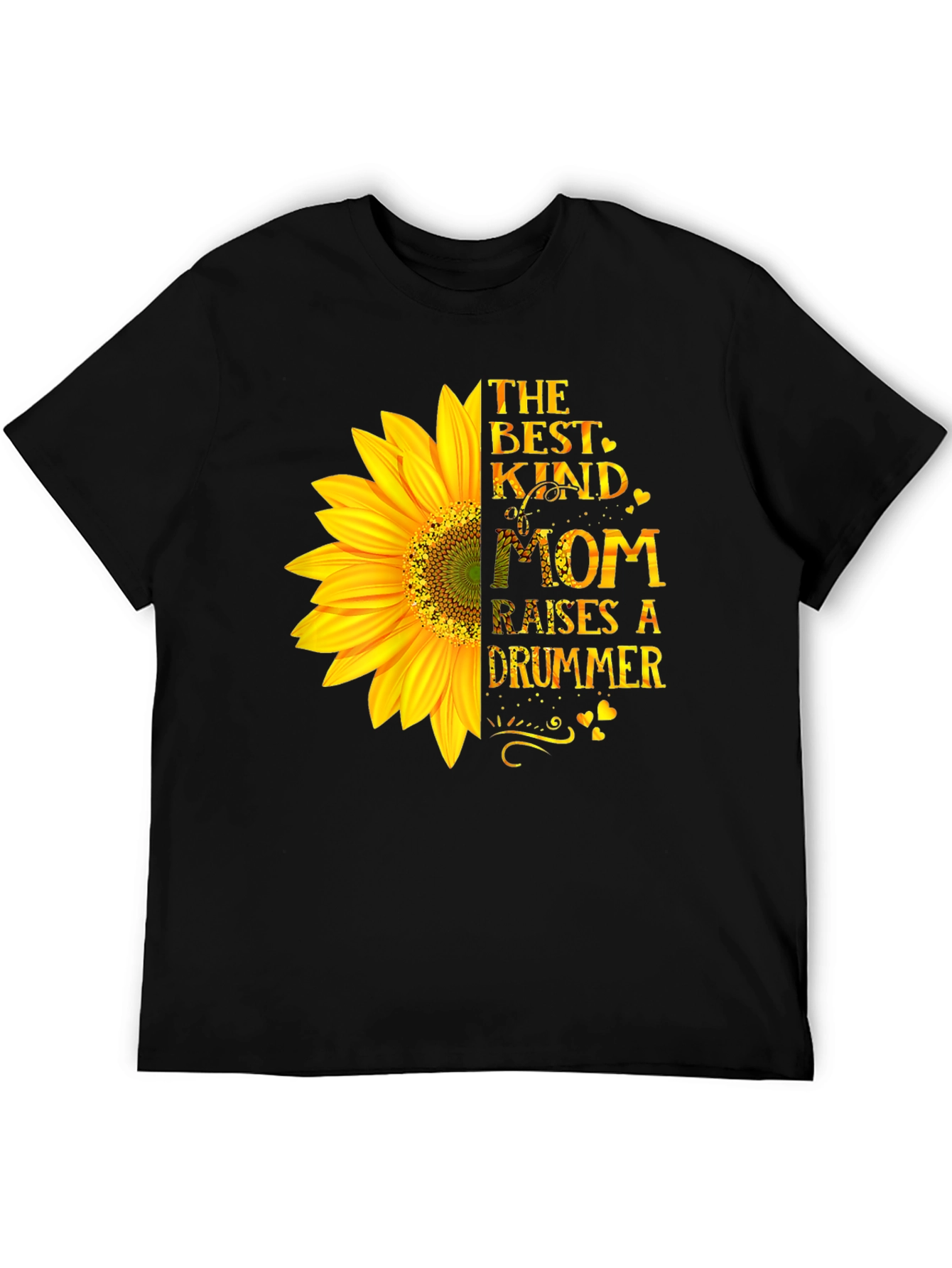 Best Kind of Mom Sunflower Graphic T-Shirt