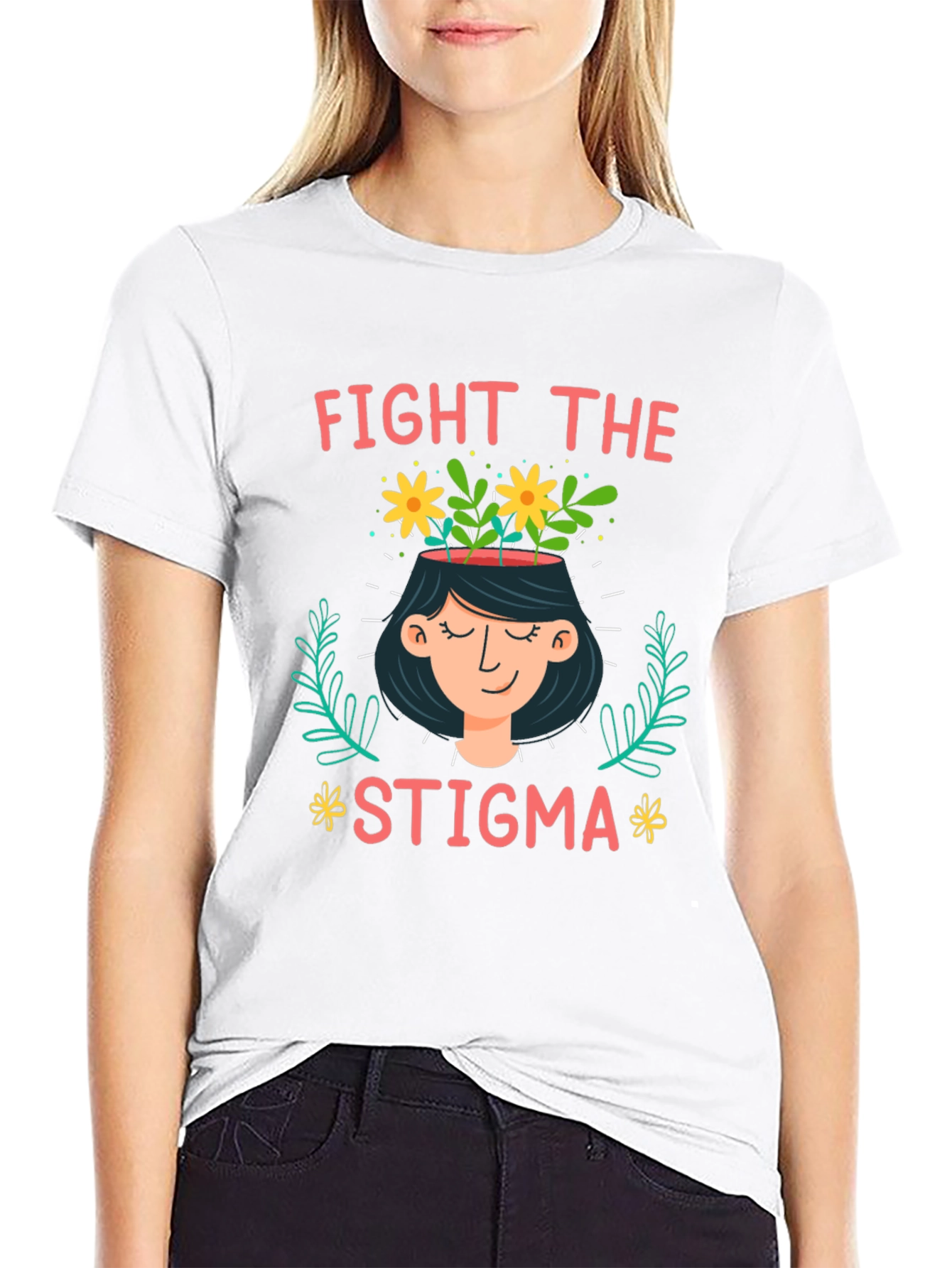 Fight the Stigma Mental Health T-Shirt