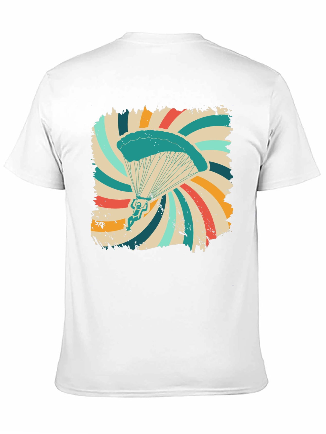 Retro Skydiving Graphic Tee - Adventure Awaits!