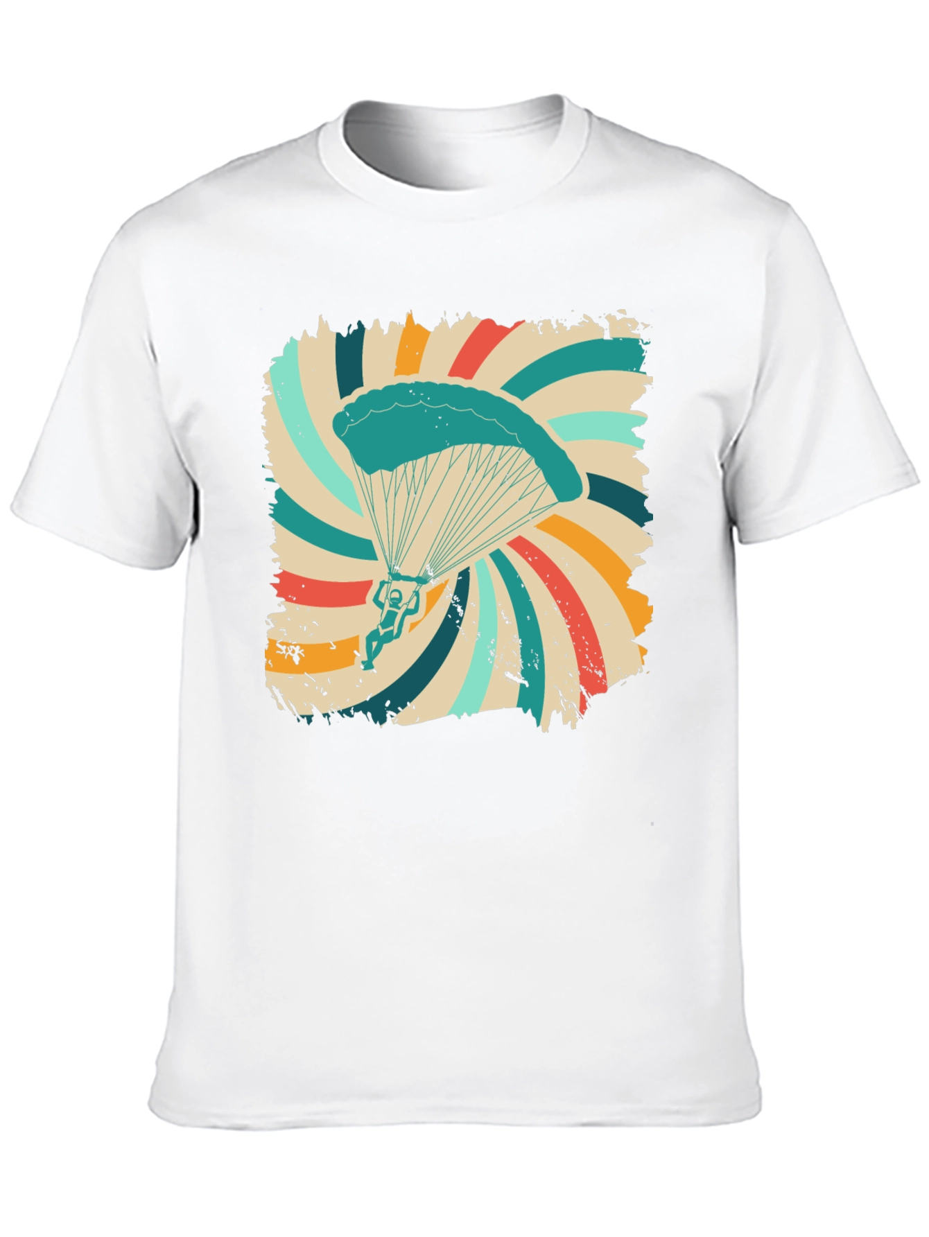 Retro Skydiving Graphic Tee - Adventure Awaits!