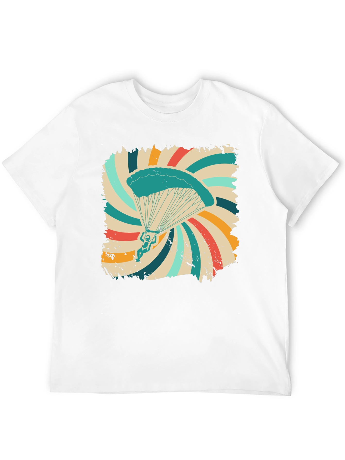 Retro Skydiving Graphic Tee - Adventure Awaits!