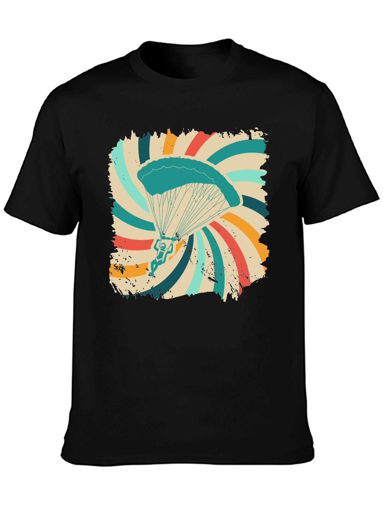 Retro Skydiving Graphic Tee - Adventure Awaits!