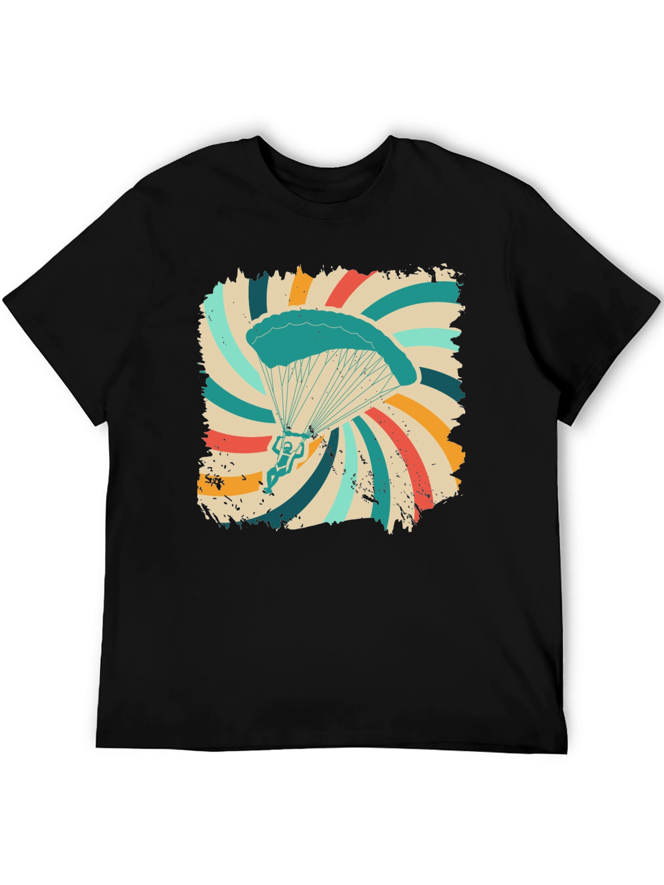 Retro Skydiving Graphic Tee - Adventure Awaits!