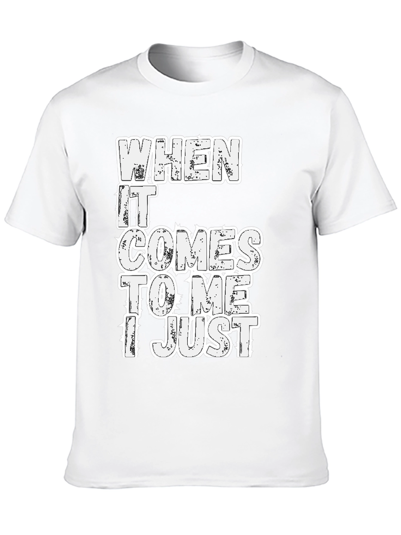 Funny Sarcastic Mens Black T-Shirt