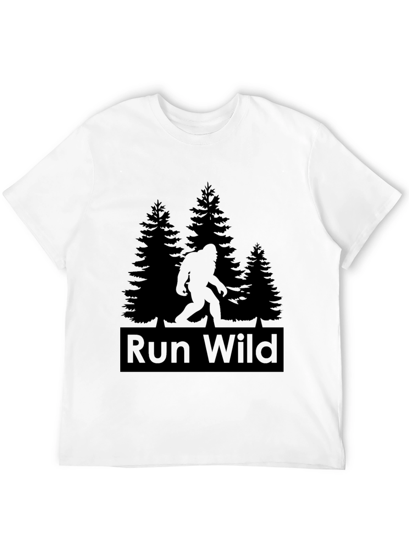 Run Wild Bigfoot T-Shirt - Adventure Tee