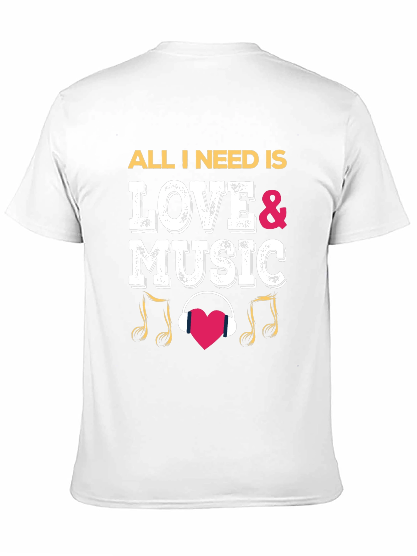 Love and Music T-Shirt - Trendy Graphic Tee