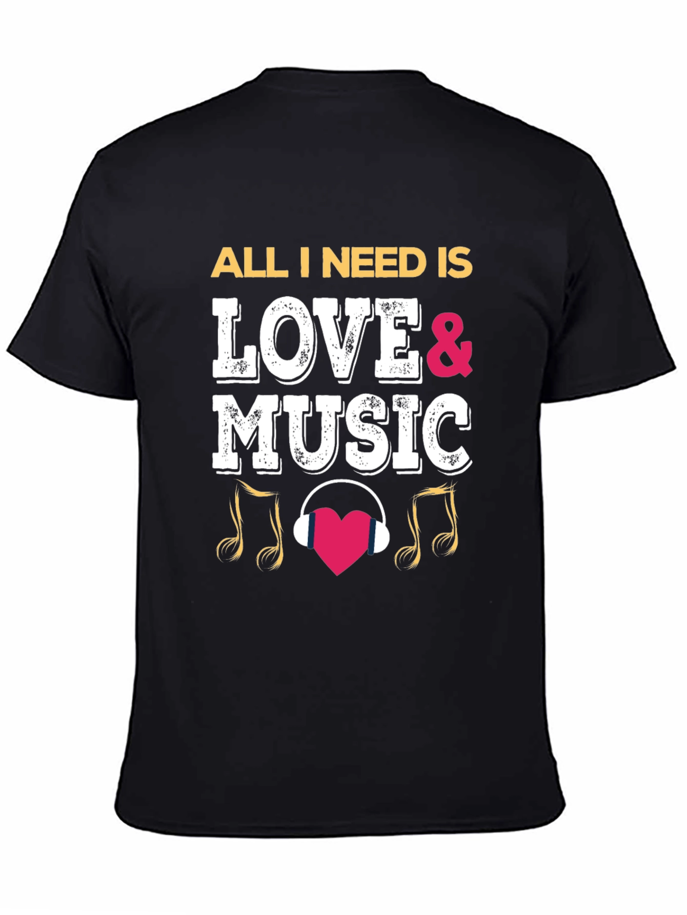 Love and Music T-Shirt - Trendy Graphic Tee