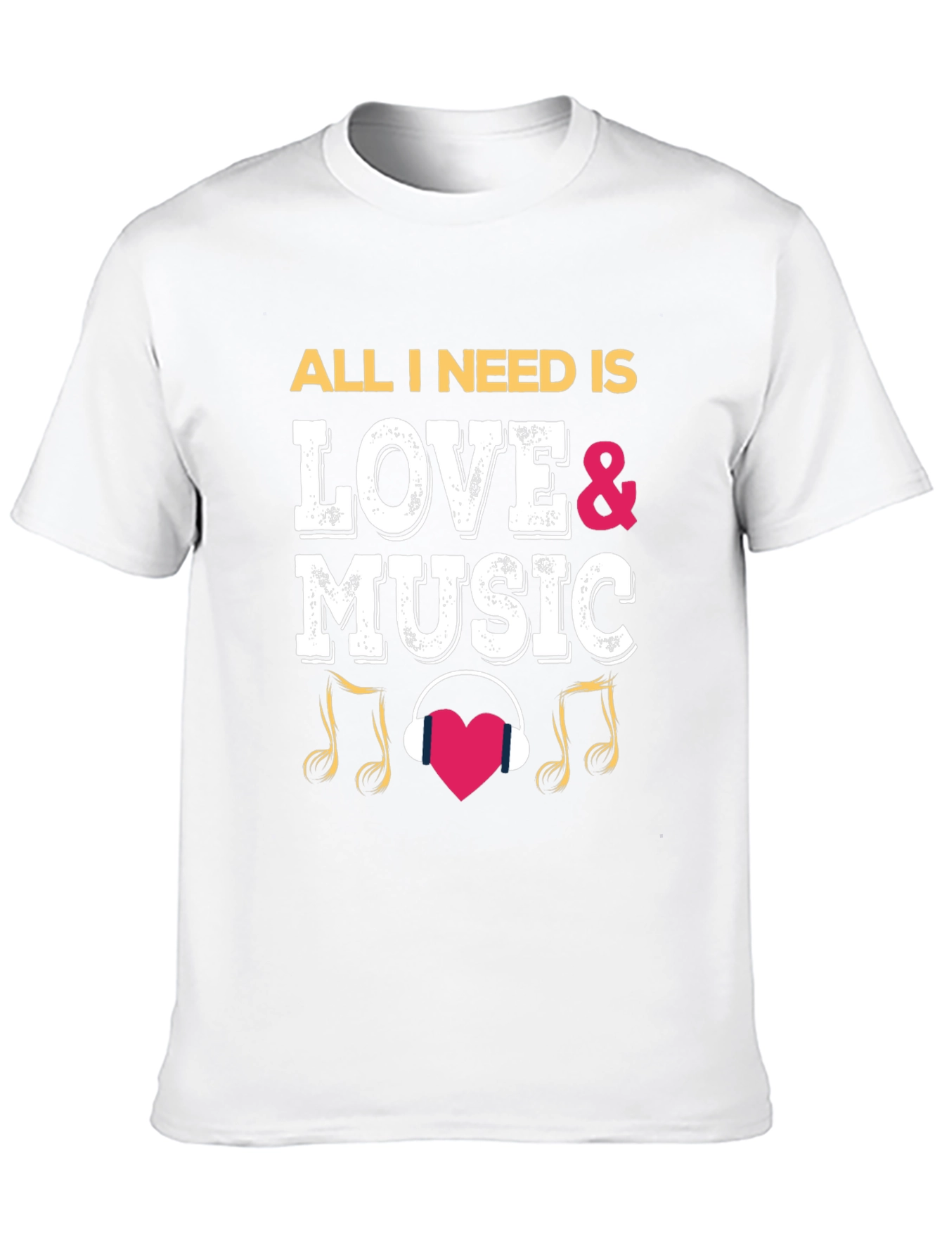 Love and Music T-Shirt - Trendy Graphic Tee