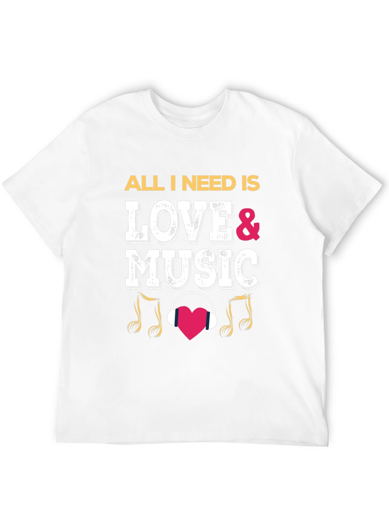 Love and Music T-Shirt - Trendy Graphic Tee