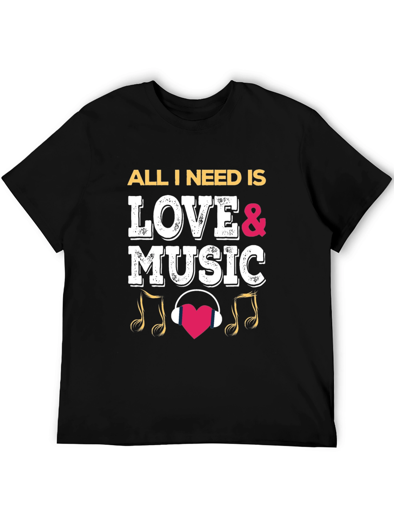 Love and Music T-Shirt - Trendy Graphic Tee