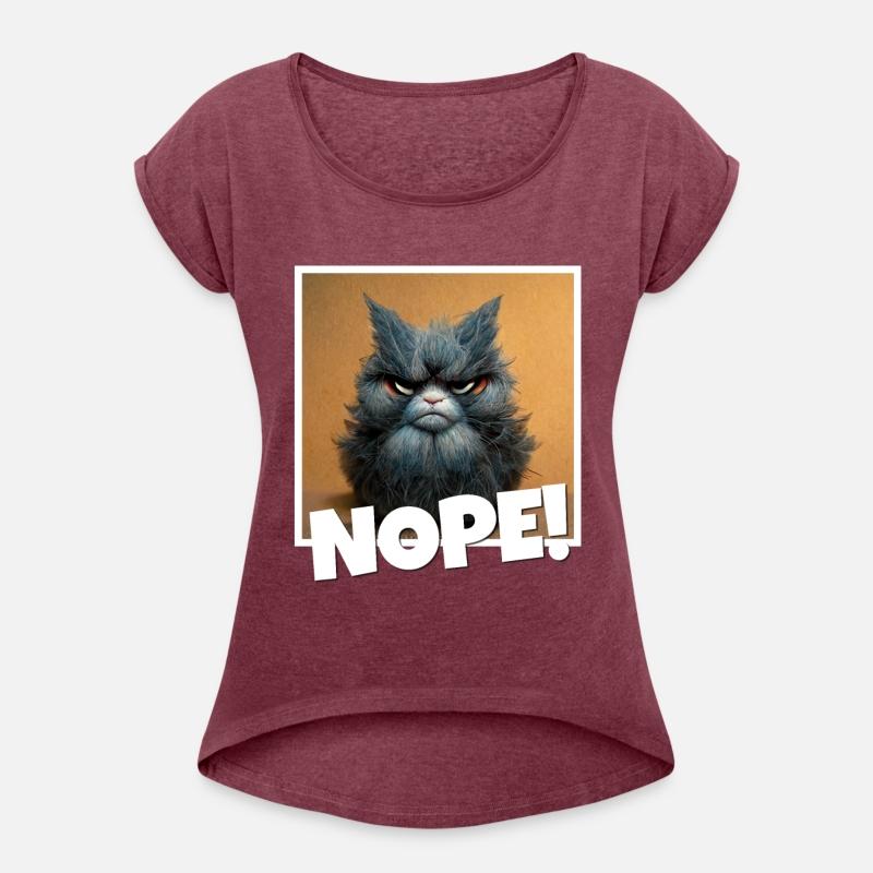 3d cat grumpy Coffee I hate people good morning