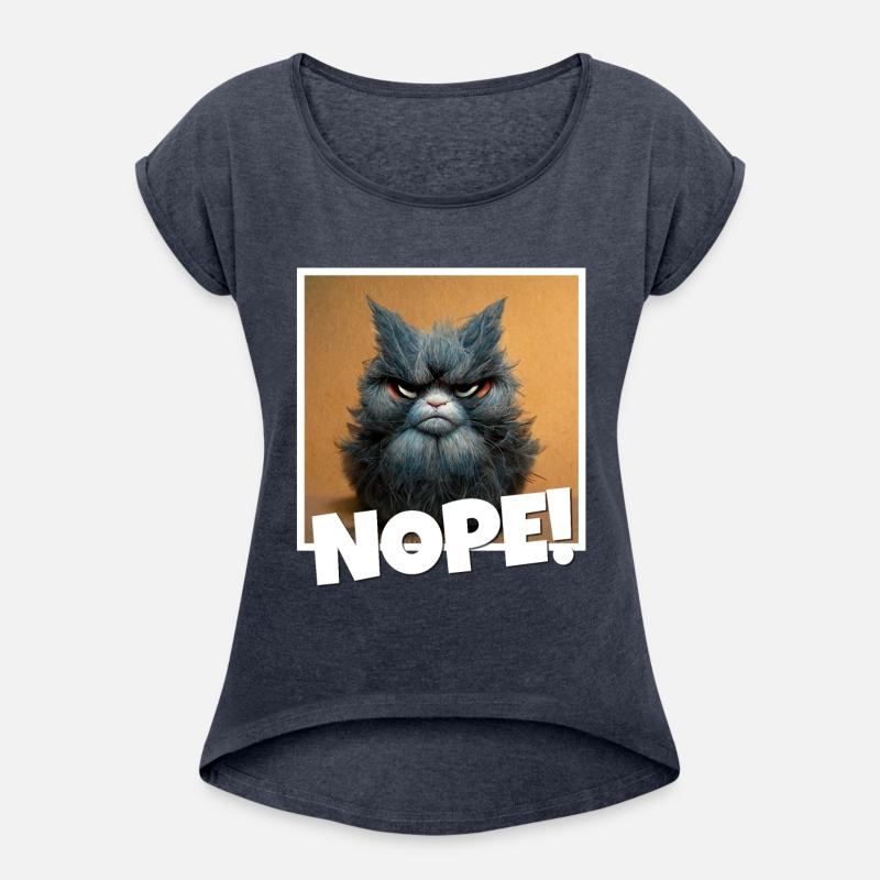 3d cat grumpy Coffee I hate people good morning