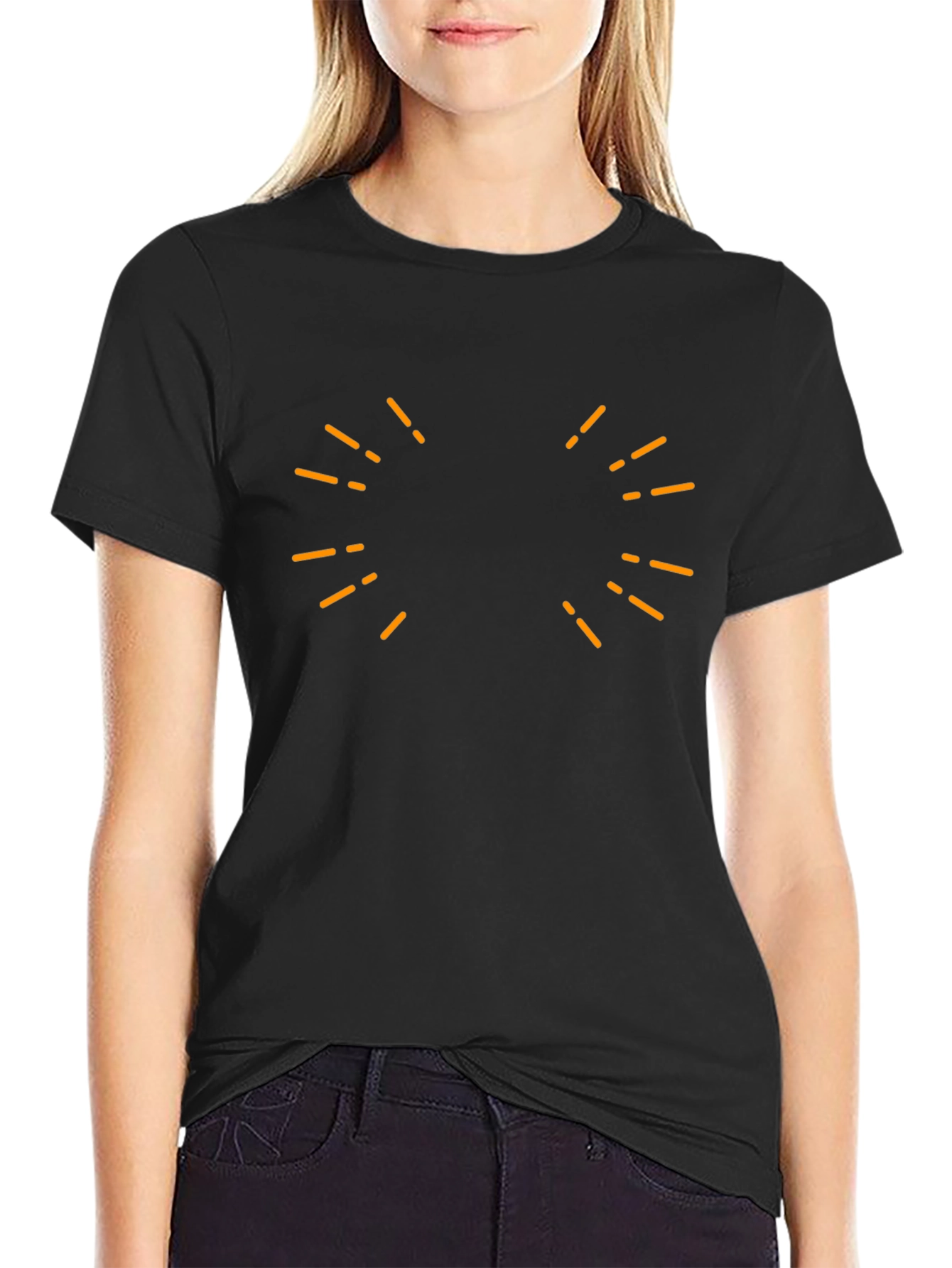 Mens Black Graphic Tee