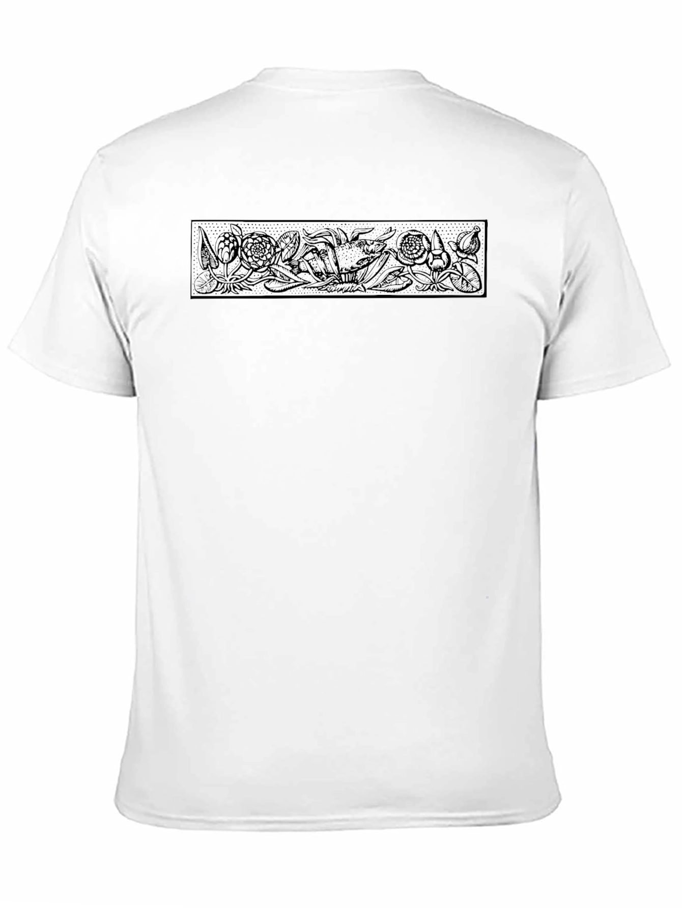 Monochrome Floral T-Shirt