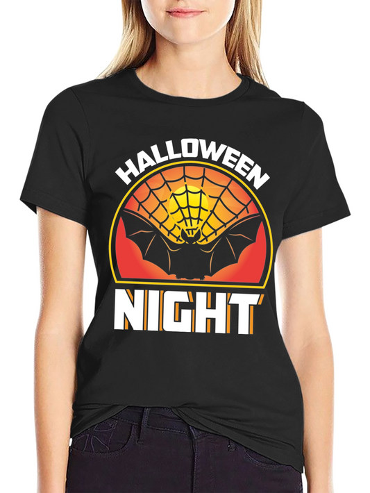 Halloween Night Bat T-Shirt