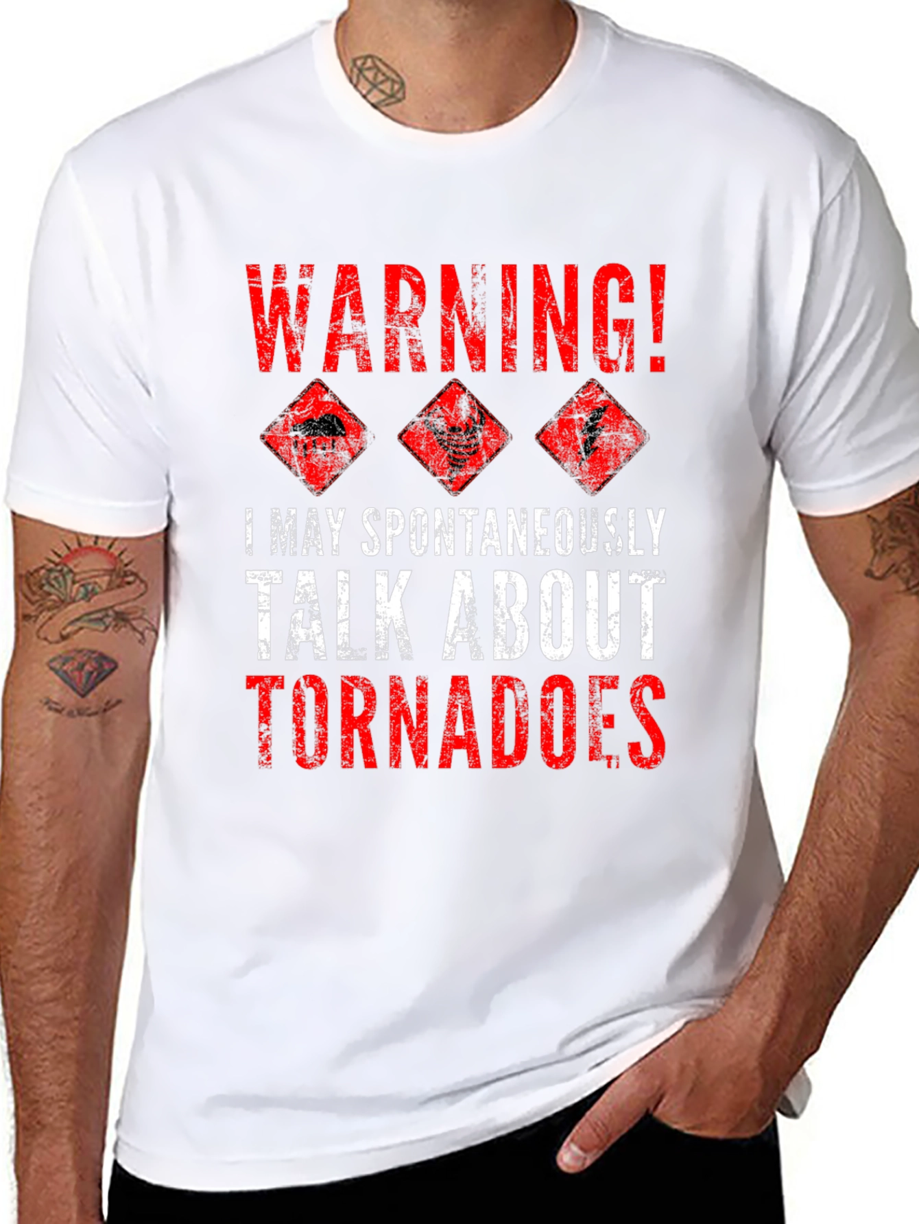 Warning Tornadoes T-Shirt