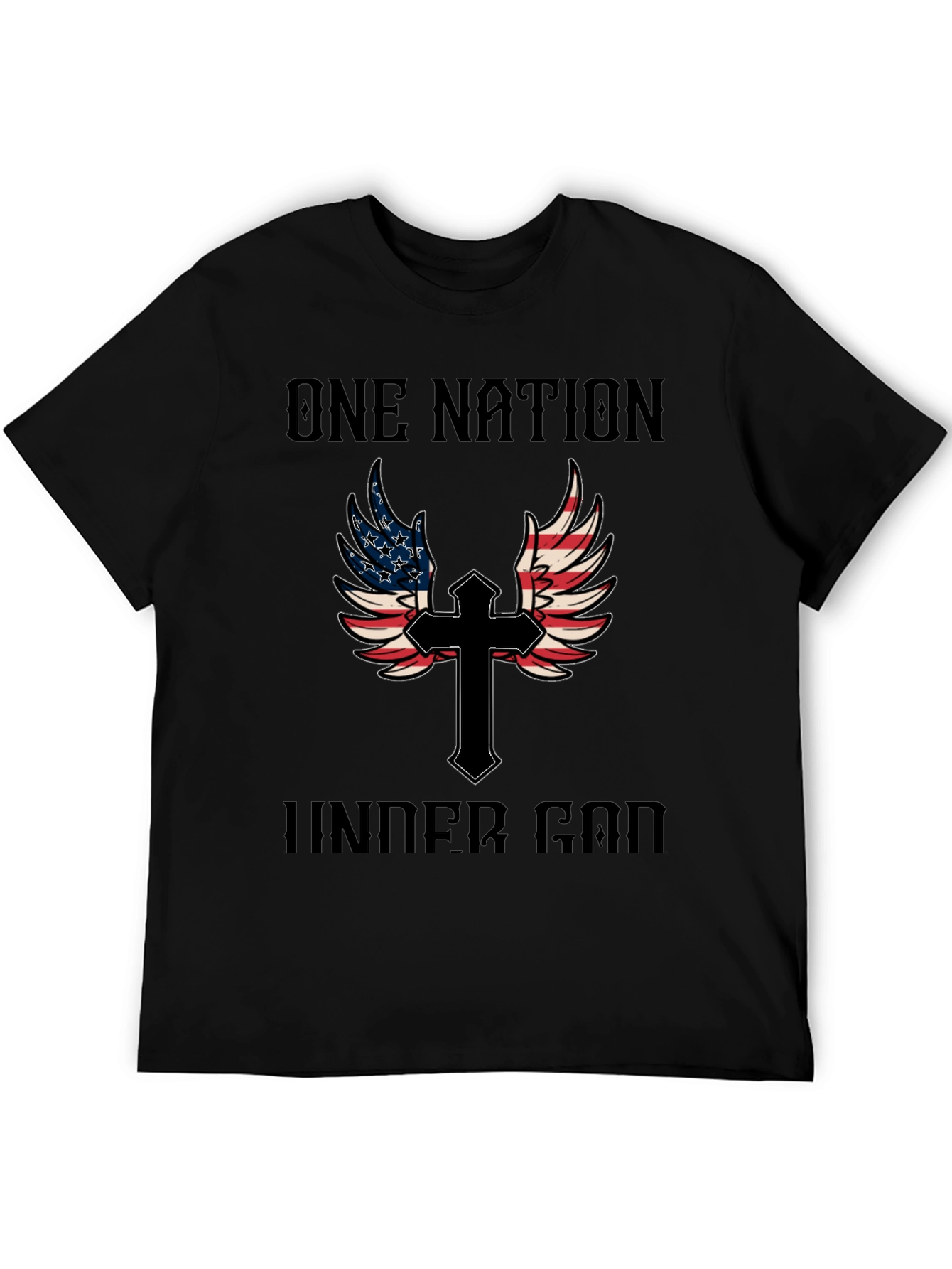 One Nation Under God T-Shirt - Patriotic Christian Tee