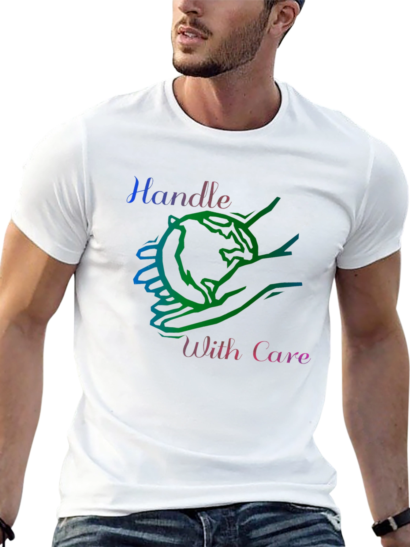 Handle With Care Graphic T-Shirt