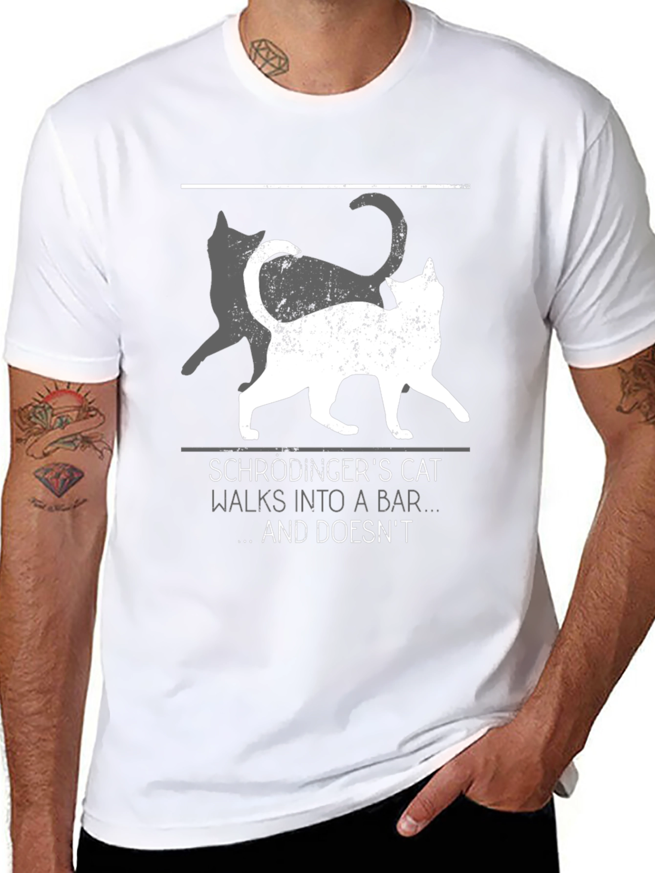 Schrödingers Cat T-Shirt - Funny Science Tee