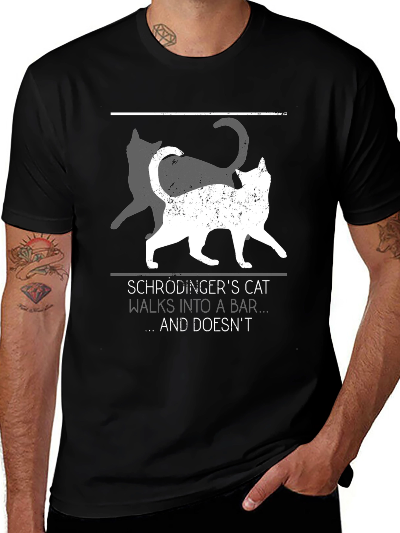 Schrödingers Cat T-Shirt - Funny Science Tee