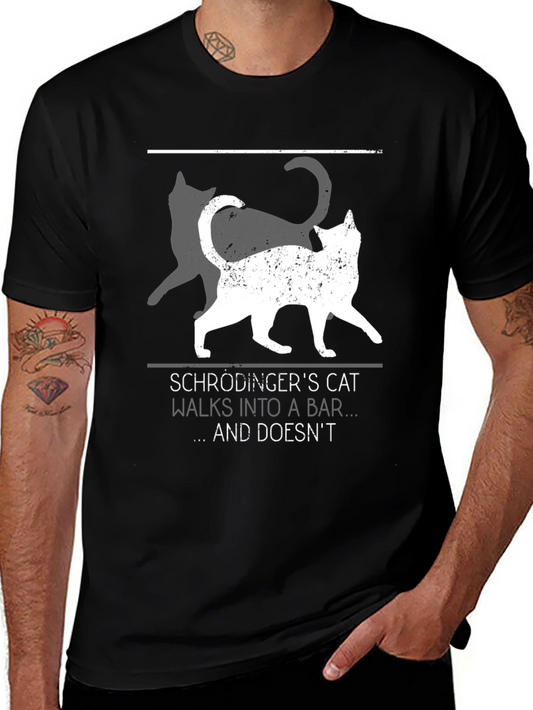 Schrödingers Cat T-Shirt - Funny Science Tee