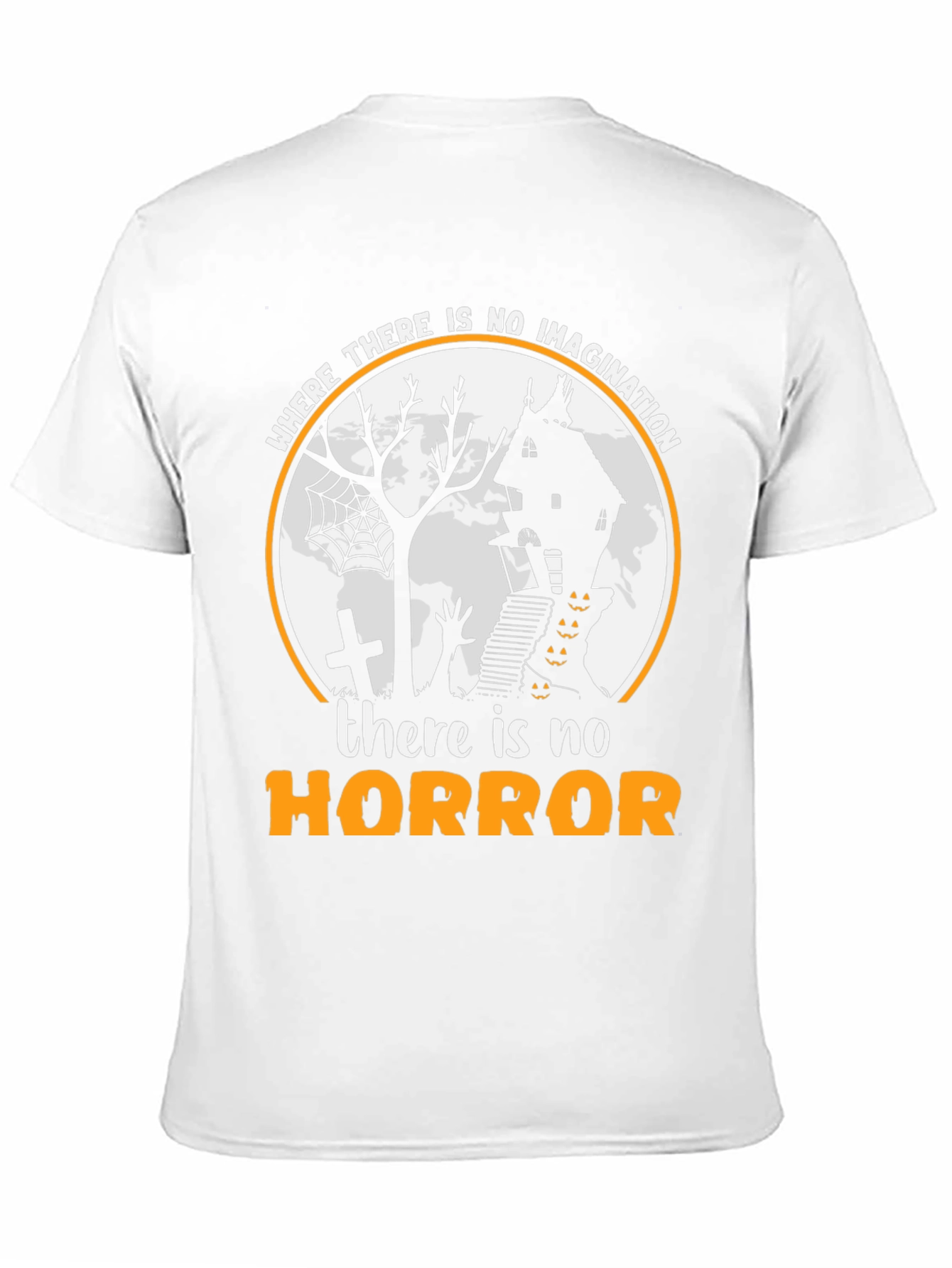 Halloween Horror T-Shirt: Imagination Needed!