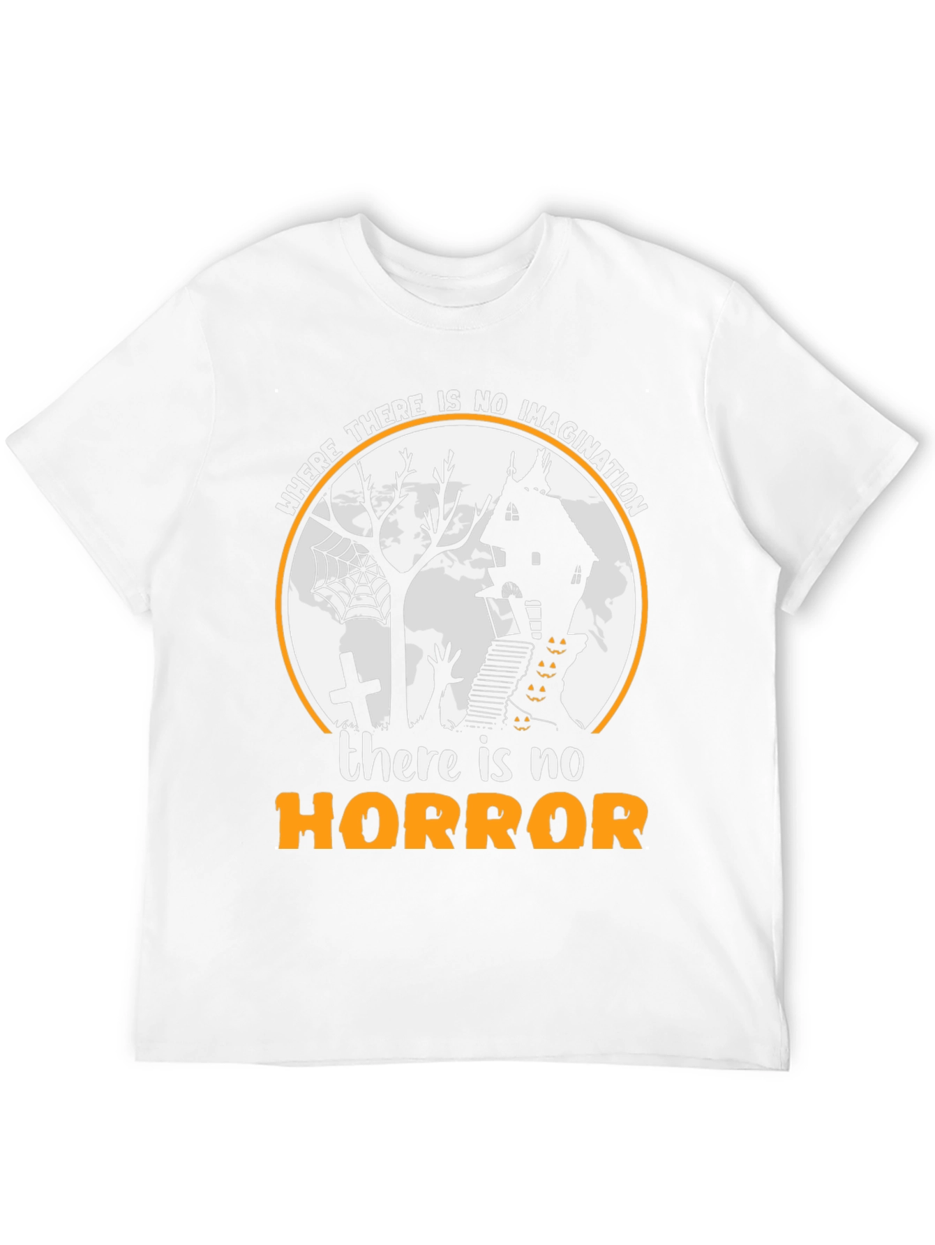 Halloween Horror T-Shirt: Imagination Needed!