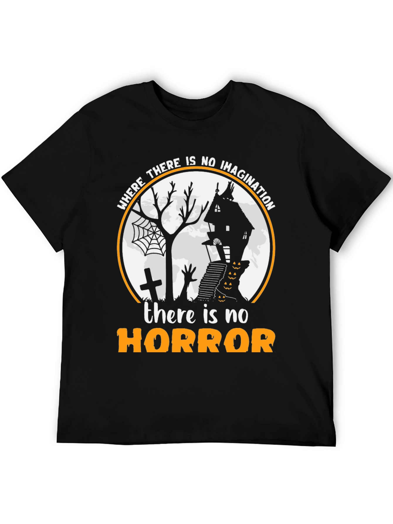 Halloween Horror T-Shirt: Imagination Needed!