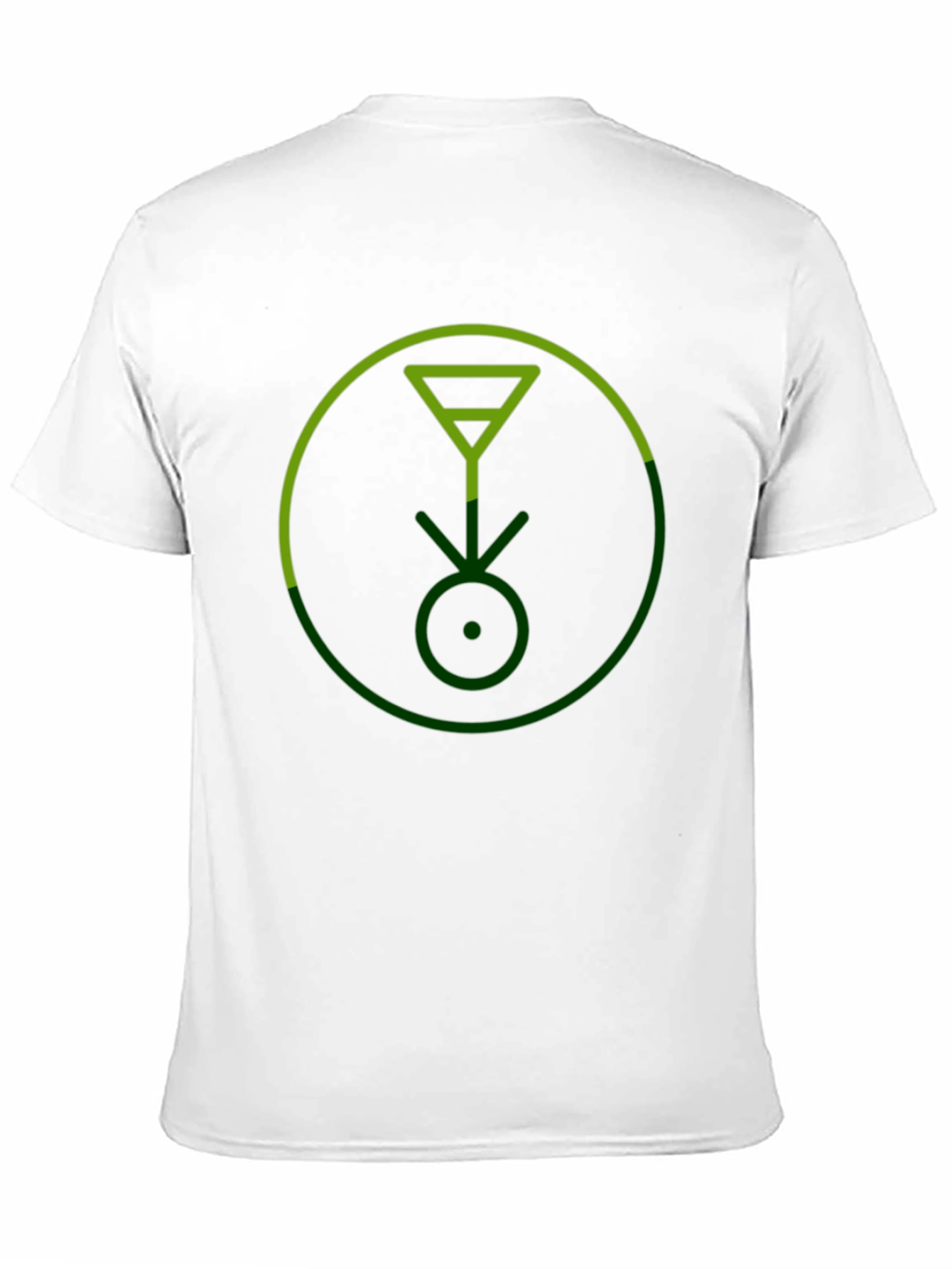 Symbol Graphic Black Cotton T-Shirt