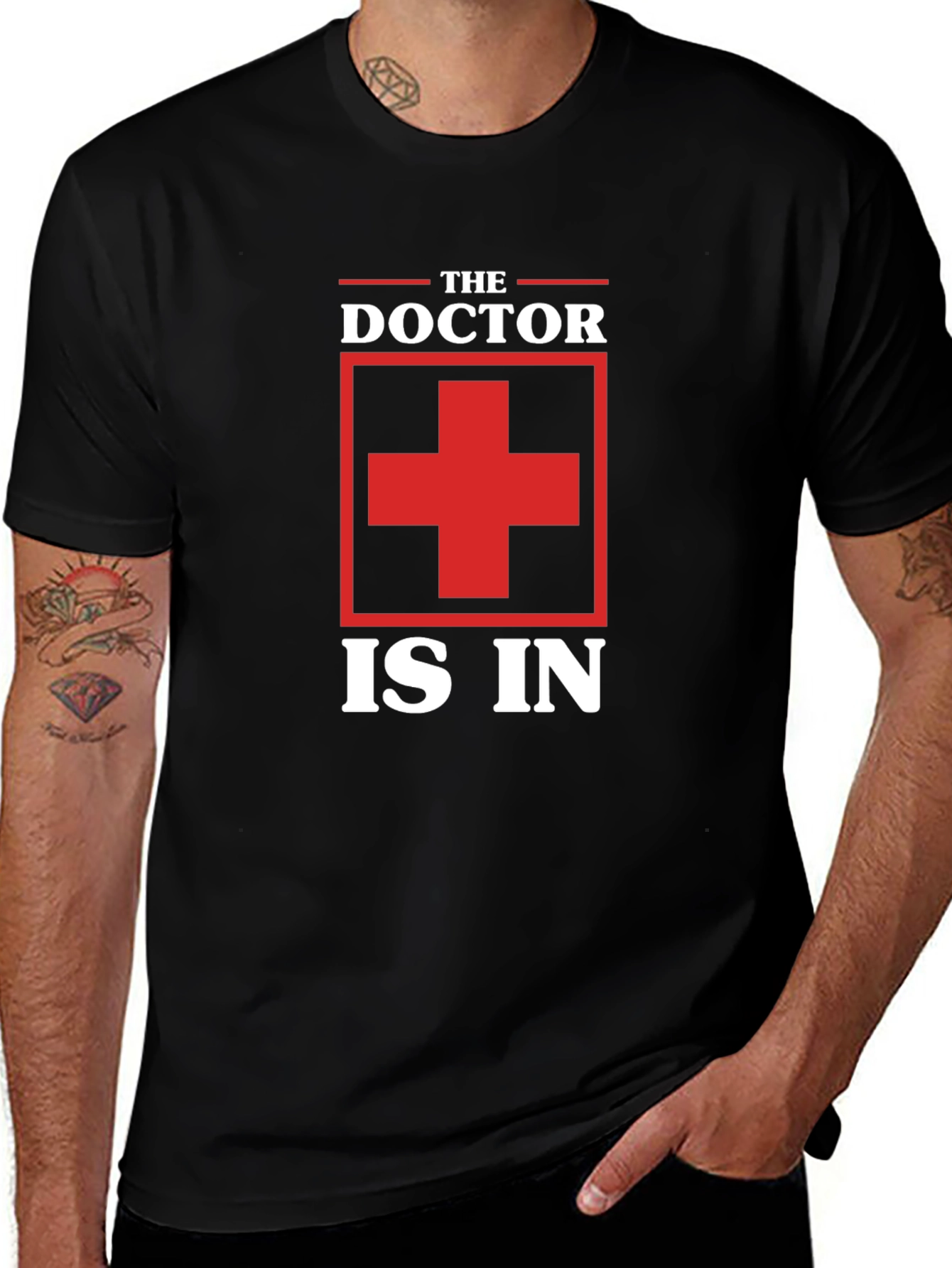 Doctor Is In Graphic Tee - Novelty Apparel