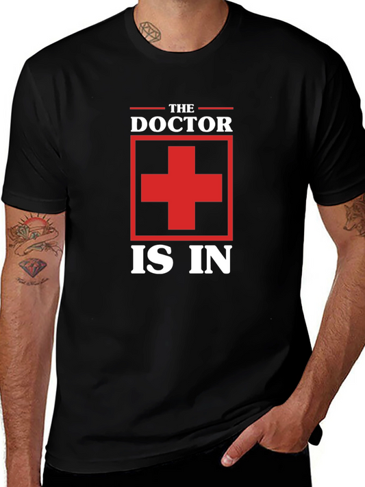 Doctor Is In Graphic Tee - Novelty Apparel