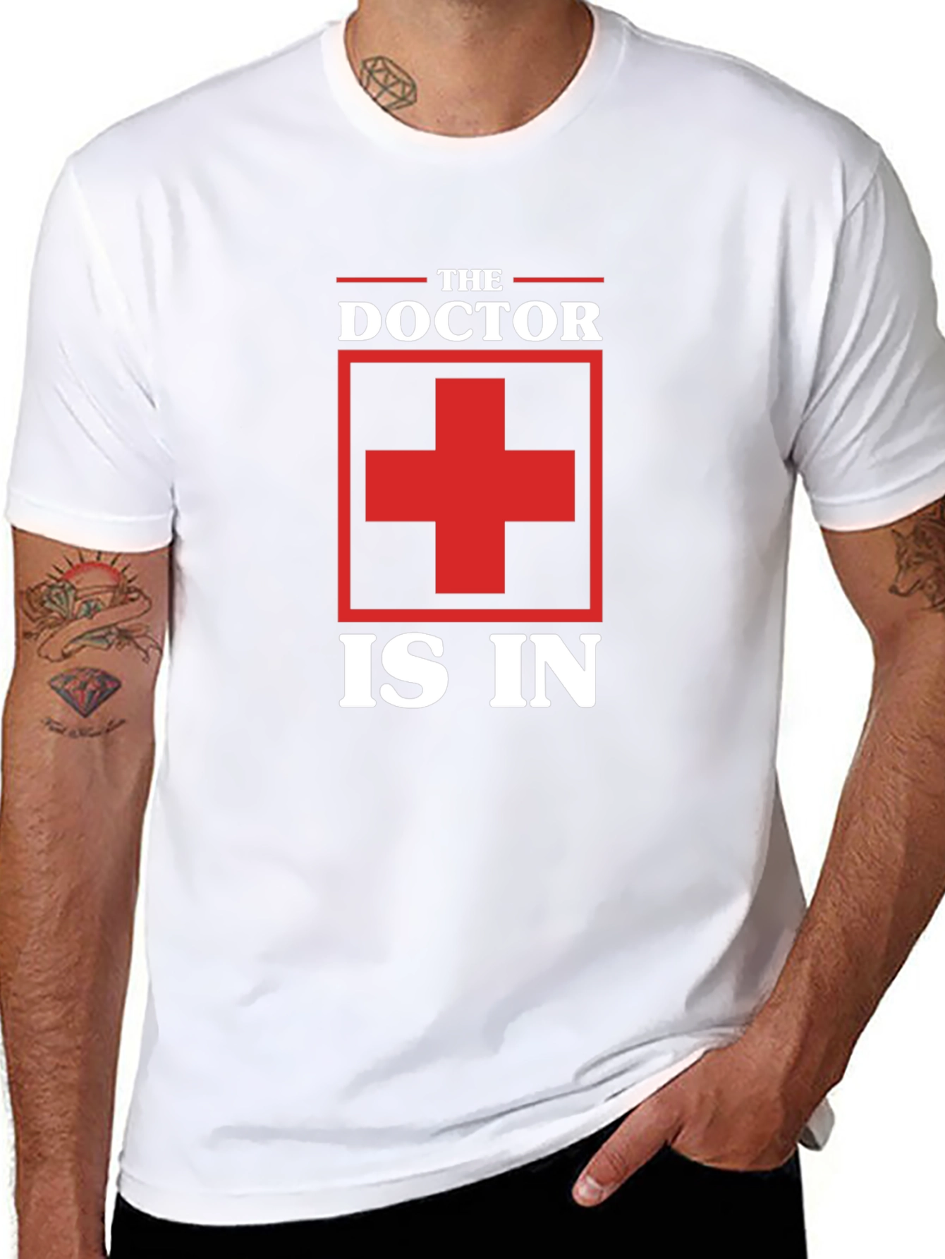 Doctor Is In Graphic Tee - Novelty Apparel