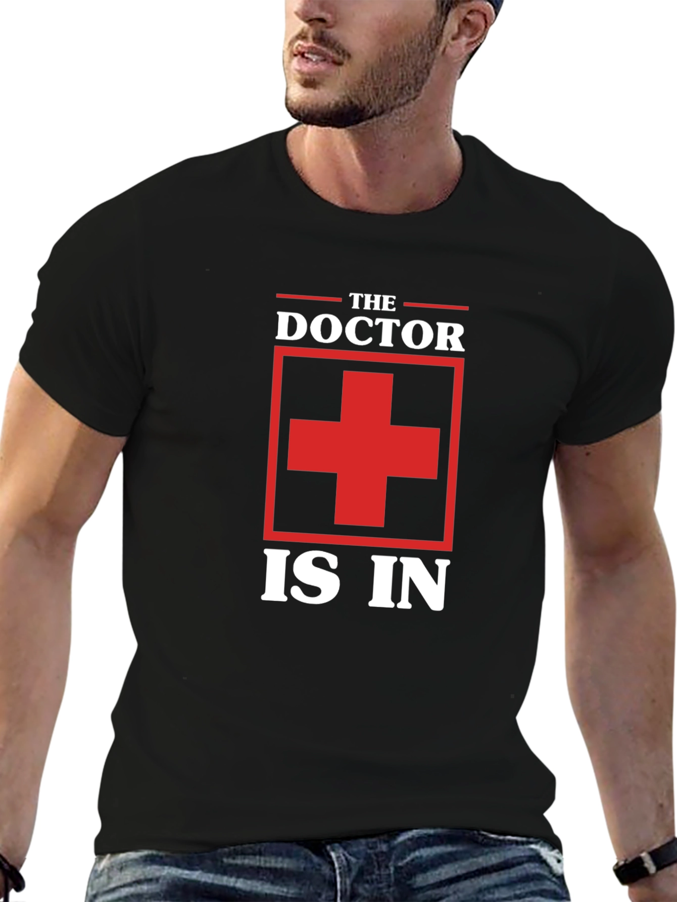 Doctor Is In Graphic Tee - Novelty Apparel