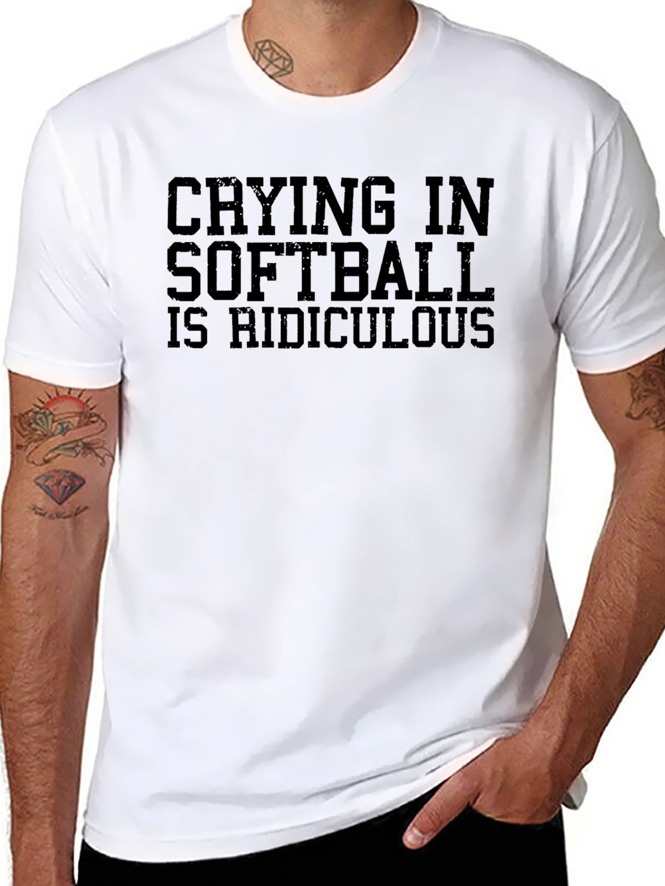 Crying in Softball is Ridiculous T-Shirt