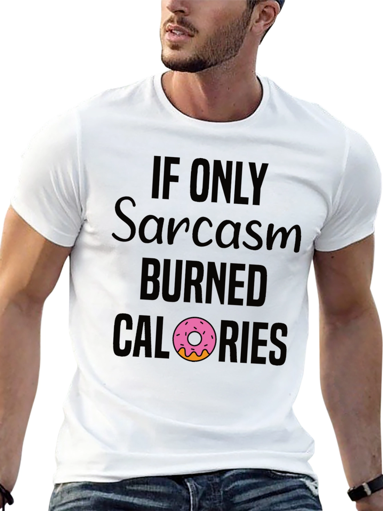 Sarcasm Burns Calories Graphic T-Shirt