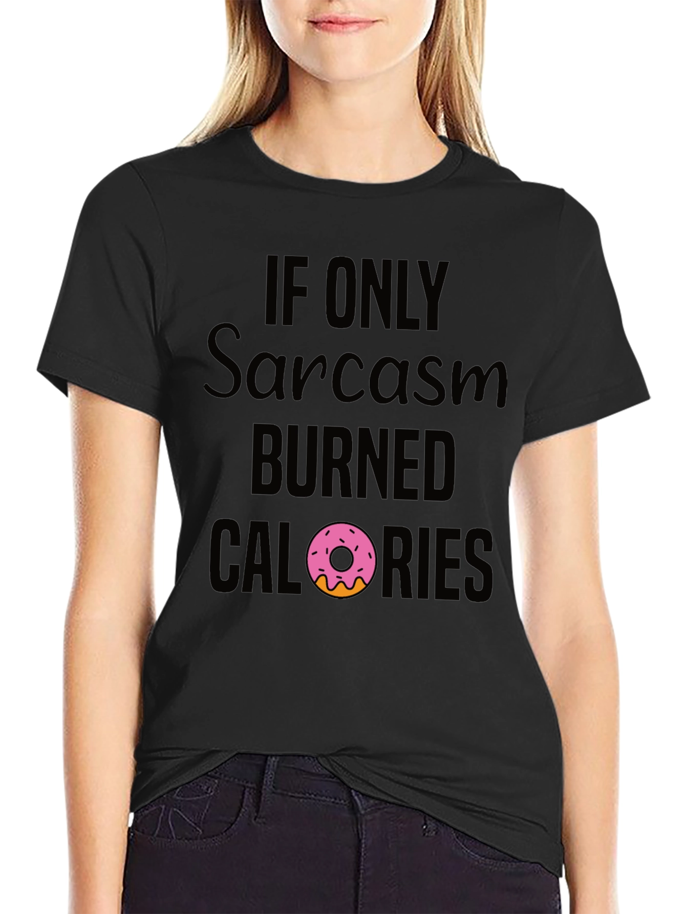 Sarcasm Burns Calories Graphic T-Shirt