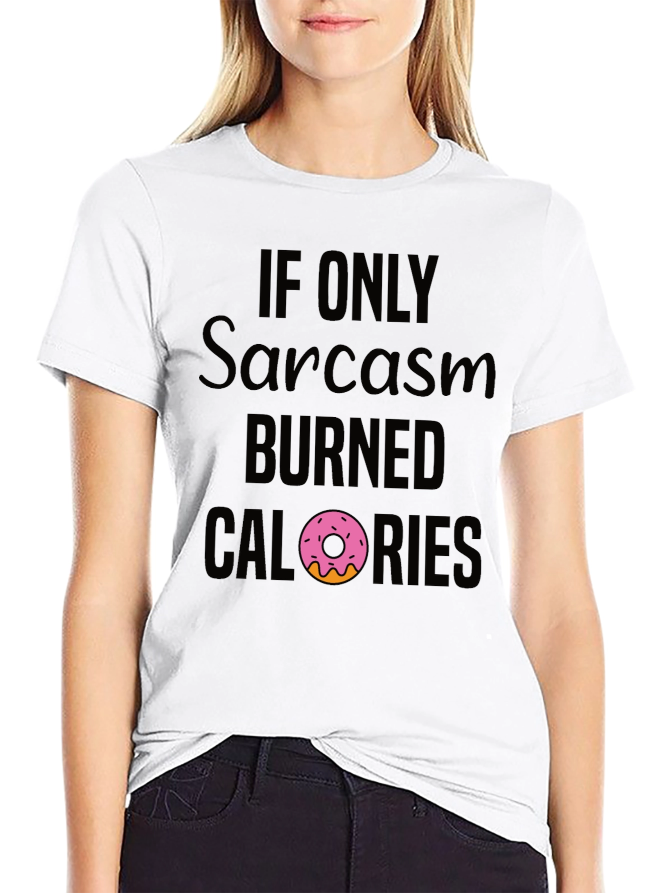 Sarcasm Burns Calories Graphic T-Shirt