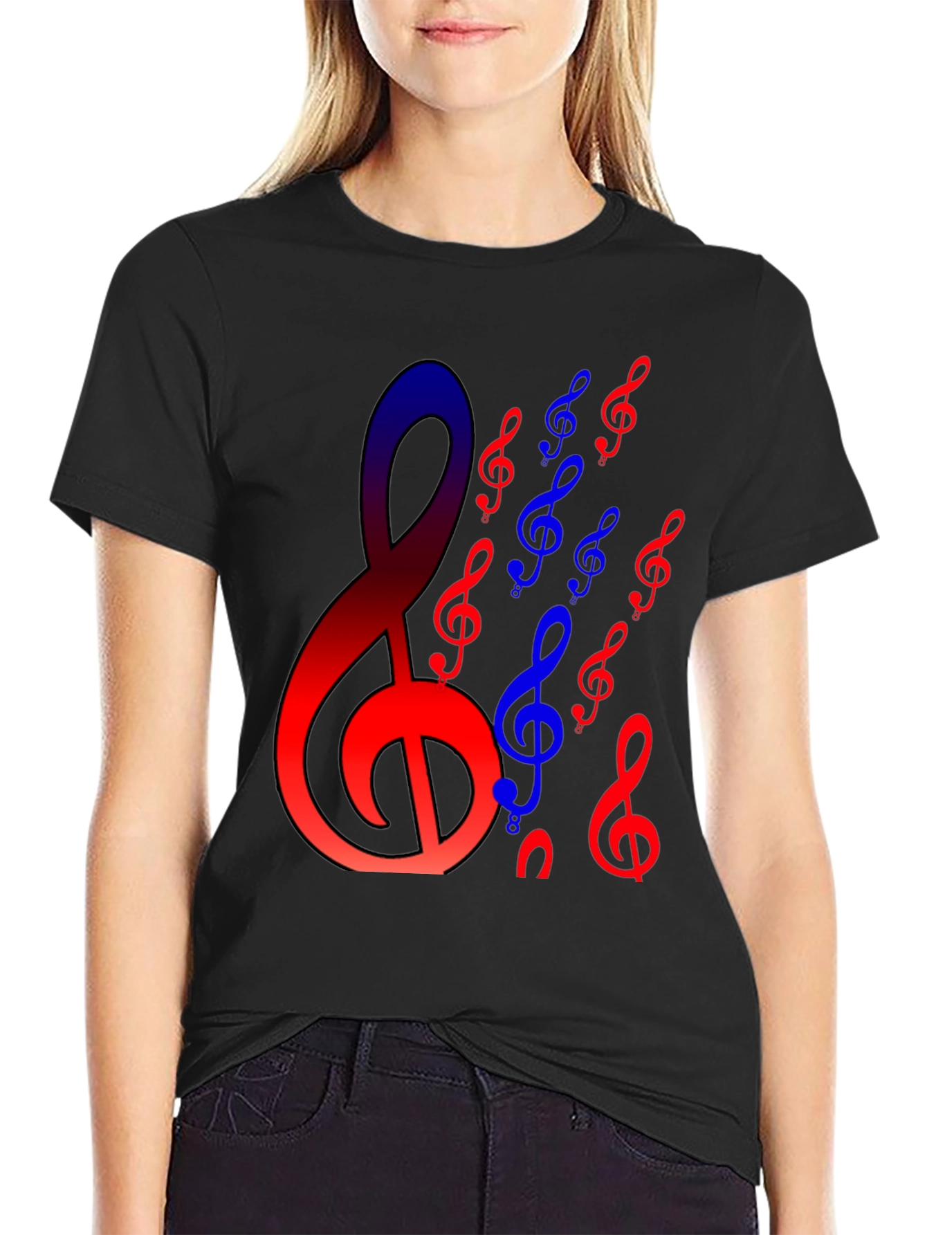 Music Note Graphic Tee - Stylish & Unique Design
