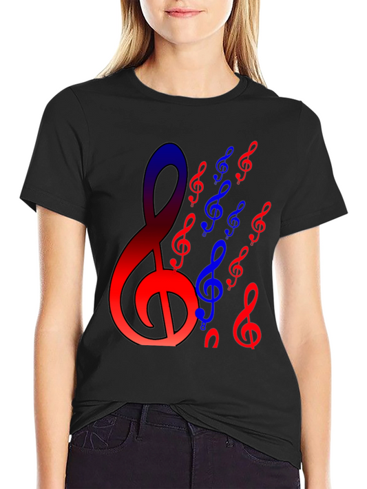 Music Note Graphic Tee - Stylish & Unique Design