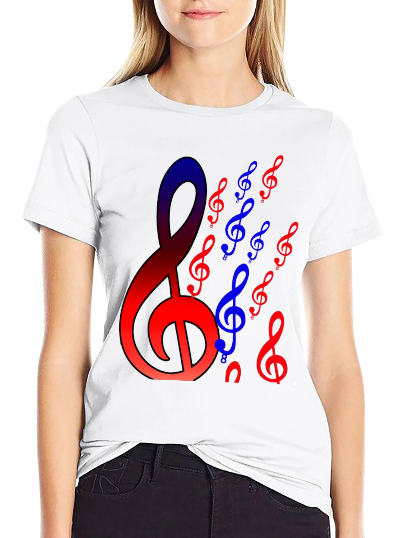 Music Note Graphic Tee - Stylish & Unique Design