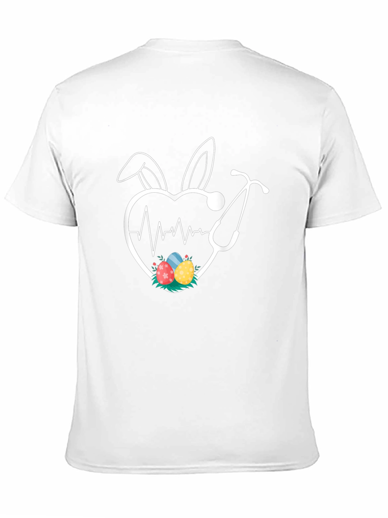 Easter Nurse Heartbeat T-Shirt