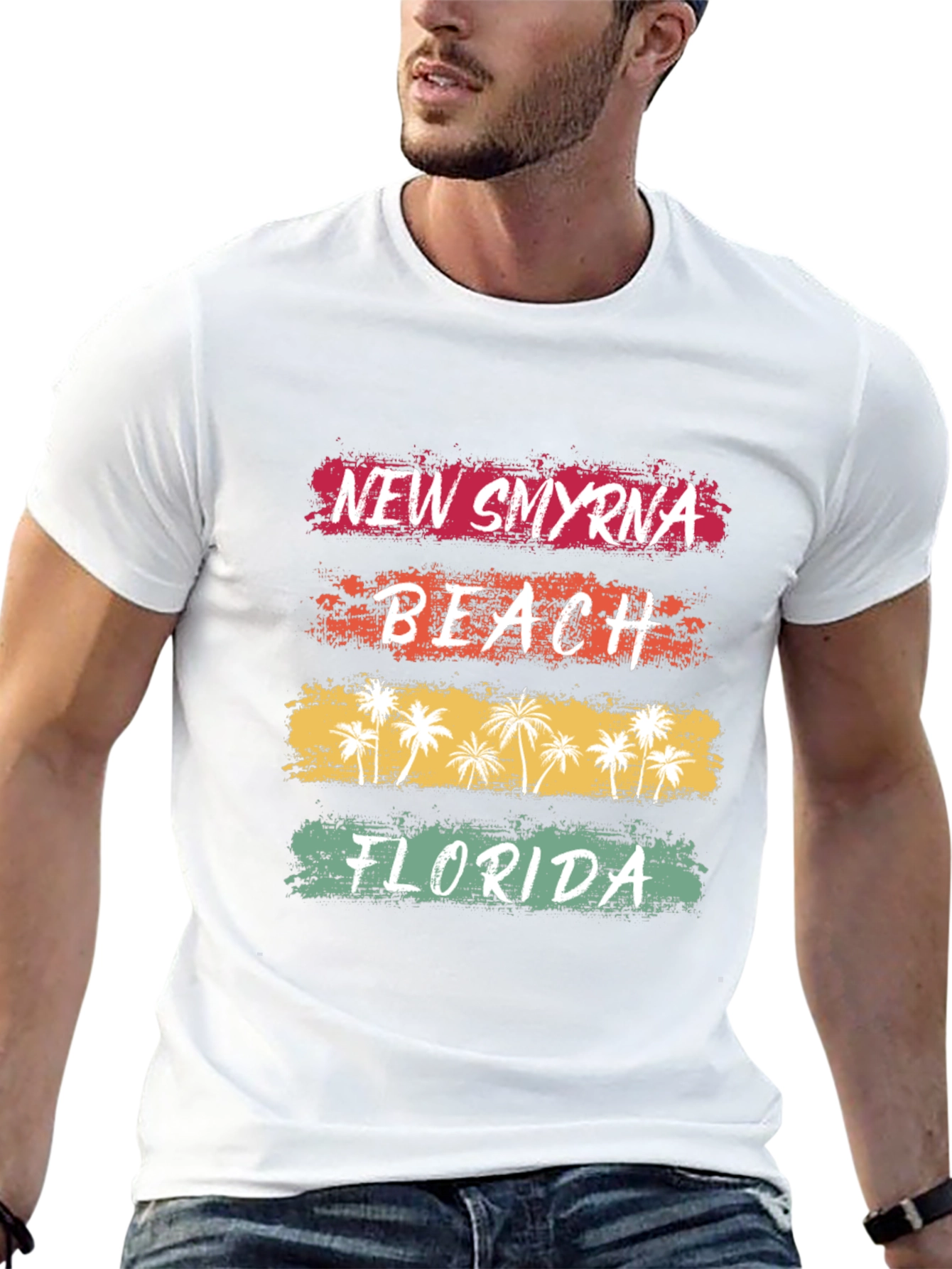 New Smyrna Beach Florida Retro T-Shirt