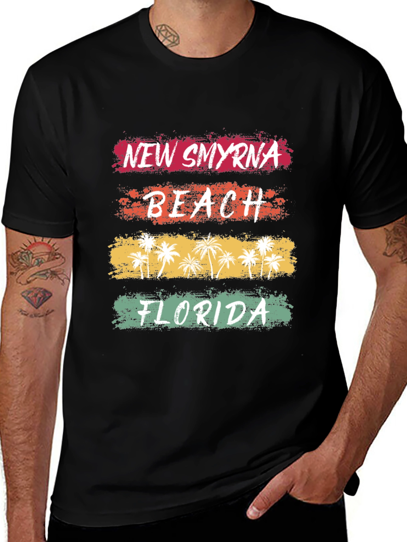 New Smyrna Beach Florida Retro T-Shirt