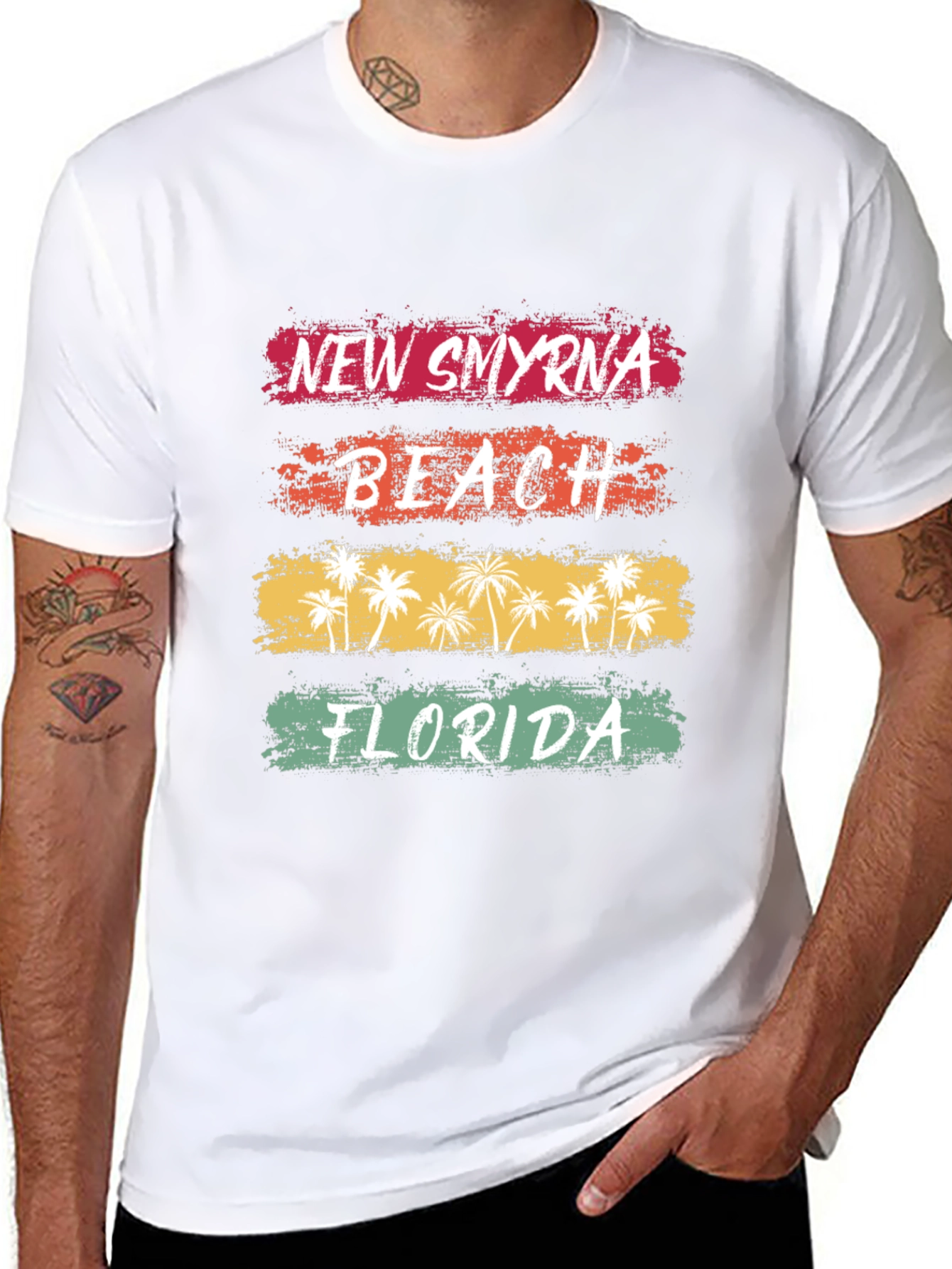 New Smyrna Beach Florida Retro T-Shirt